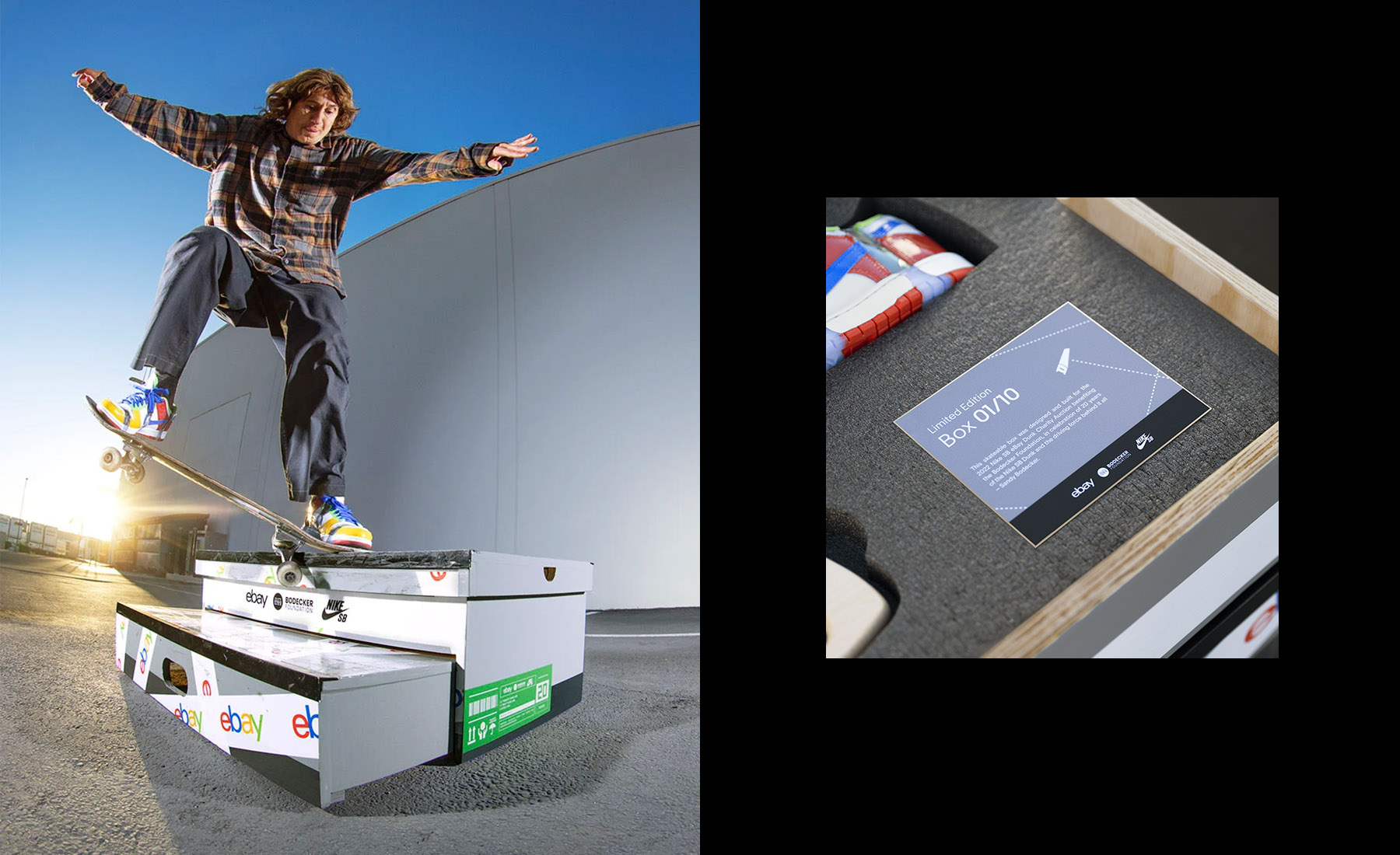 eBay x Nike SB Dunk “Sandy Bodecker” — Brooks Heintzelman, 2022