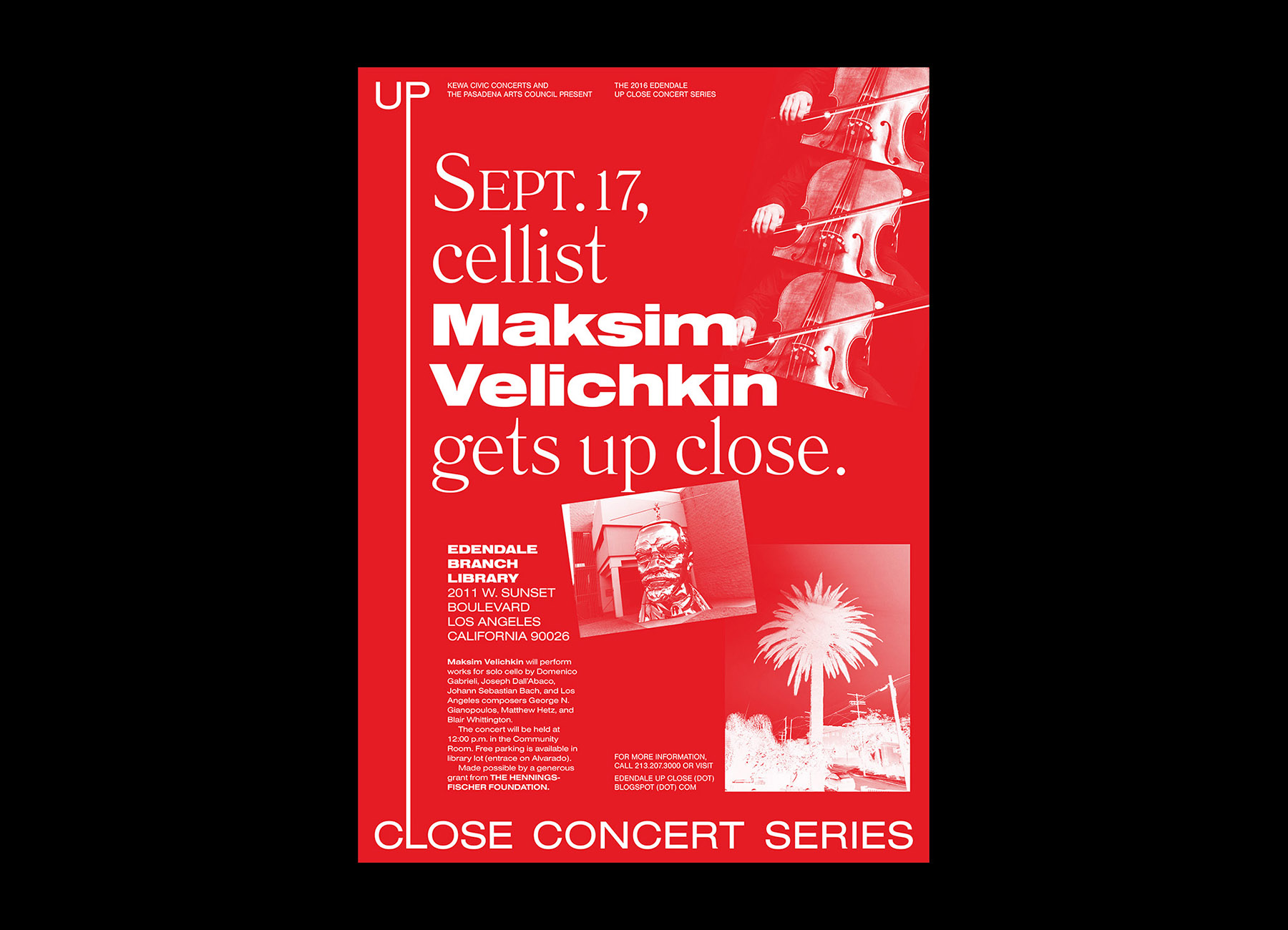 Up Close Music Series — Brooks Heintzelman, 2016