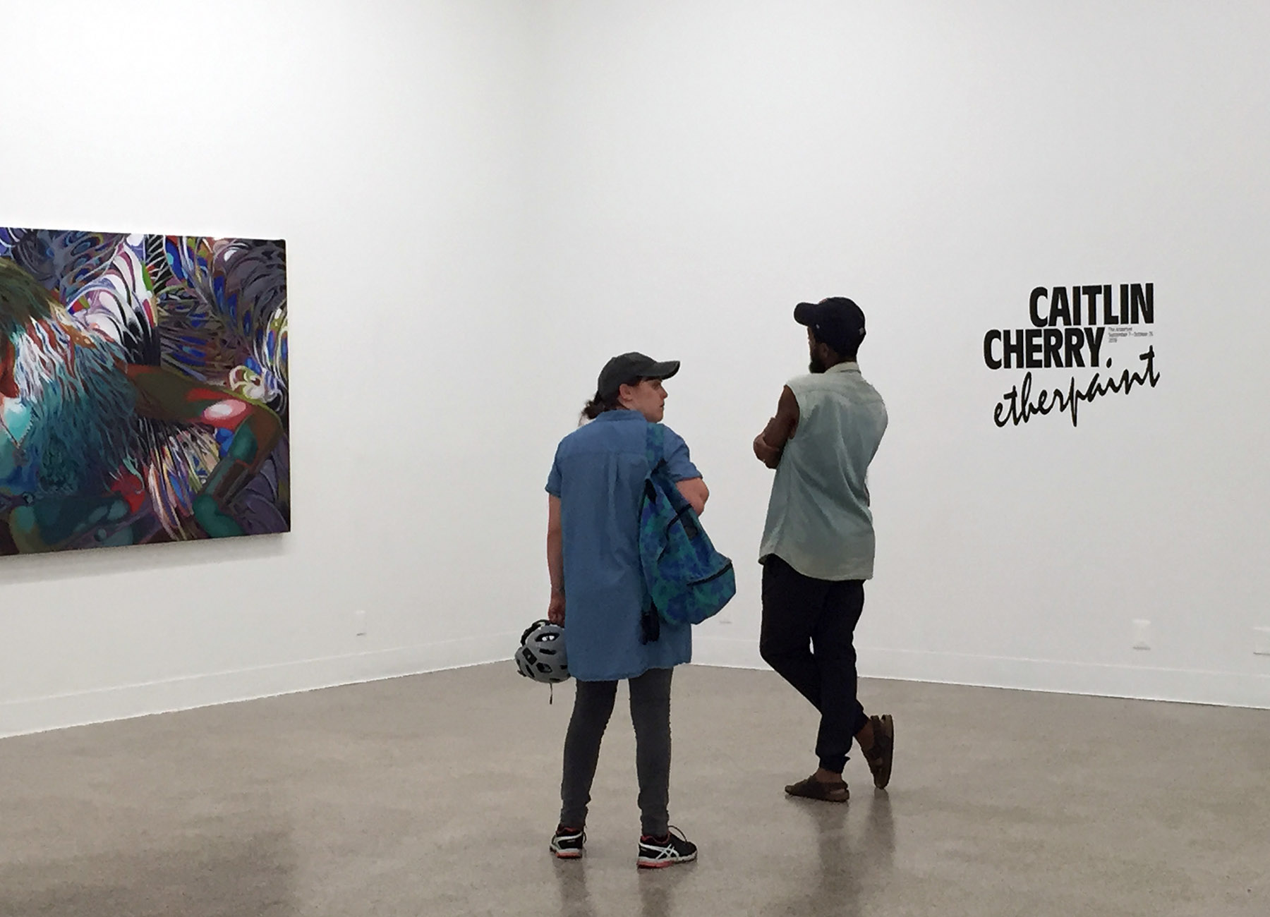 Caitlin Cherry: Etherpaint — Brooks Heintzelman, 2018