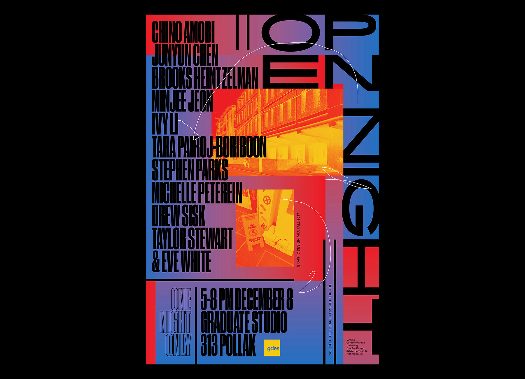 Open Night — Brooks Heintzelman, 2019